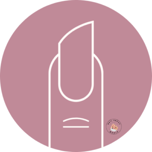 lipstick nail