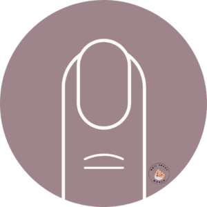 round nail shape