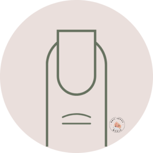 square nail shape